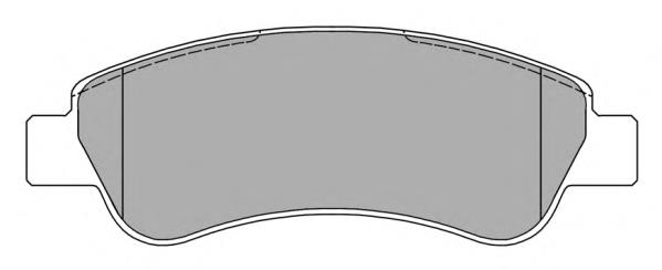 FBP1479 Fremax колодки гальмові задні, дискові