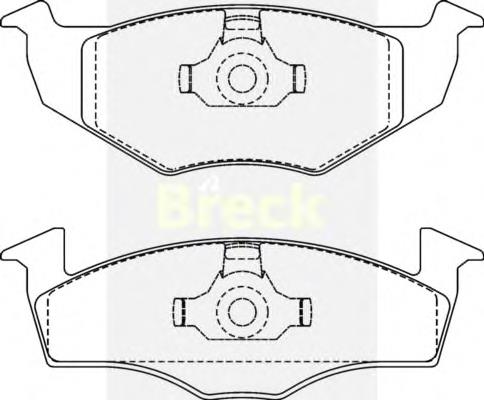 Передні тормозні колодки 218660070200 Breck