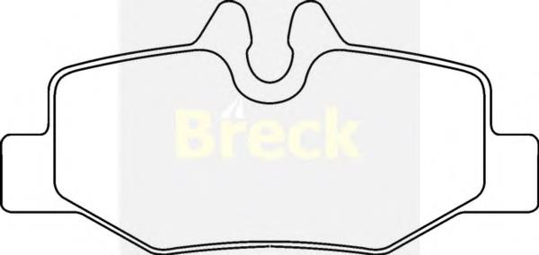 Купити 240080070300 Breck Задні колодки