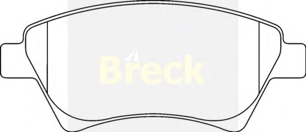 Передні тормозні колодки 239300070200 Breck