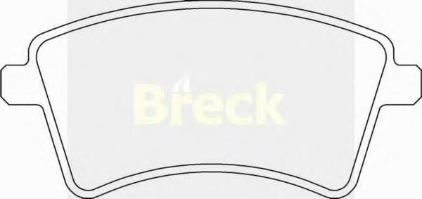 Передні тормозні колодки 246930070100 Breck