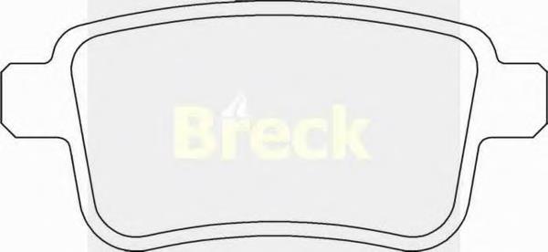 Купити 246920070400 Breck Задні колодки