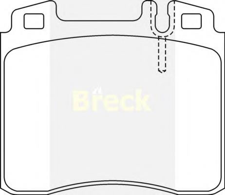 213030070320 Breck Передні гальмівні колодки