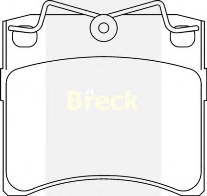 Тормозні колодки Breck 216350070300