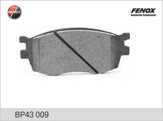 BP43009 Fenox колодки гальмівні передні, дискові