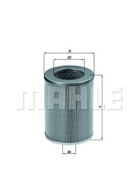 Купити LX300 Mahle Original Автомобільний фільтр повітря