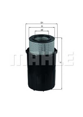 Купити LX388 Mahle Original Автомобільний фільтр повітря
