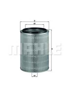 Фільтр повітряний Mann-Filter C311310