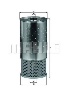 Купити OX78D1 Mahle Original Фільтр очищення масла відцентровий