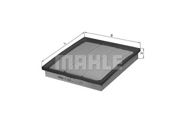 Купити LX2683 Mahle Original Автомобільний фільтр повітря