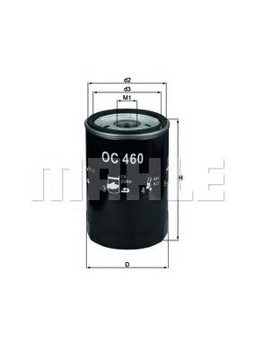 Купити OC460 Mahle Original Фільтр очищення масла відцентровий