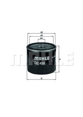 OC458 Mahle Original Фільтр масла