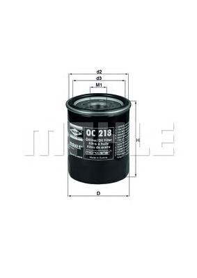 Повітряний фільтр LX218 Mahle Original
