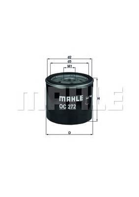 Купити OC272 Mahle Original Фільтр очищення масла відцентровий