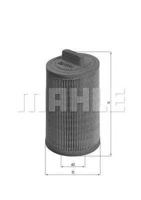 Фільтр повітряний Mahle Original LX1277