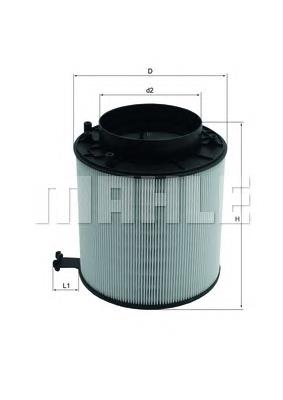Елемент повітряного фільтра Mahle Original LX2091D ціна, від 19.73 USD
