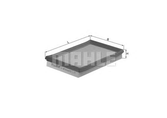 Фільтр повітряний LX687 Mahle Original