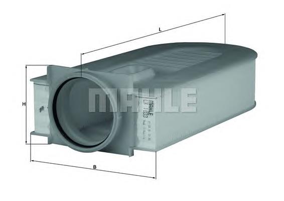Купити LX1833 Mahle Original Автомобільний фільтр повітря
