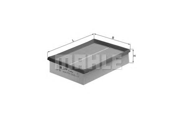 Фільтр повітряний LX691 Mahle Original