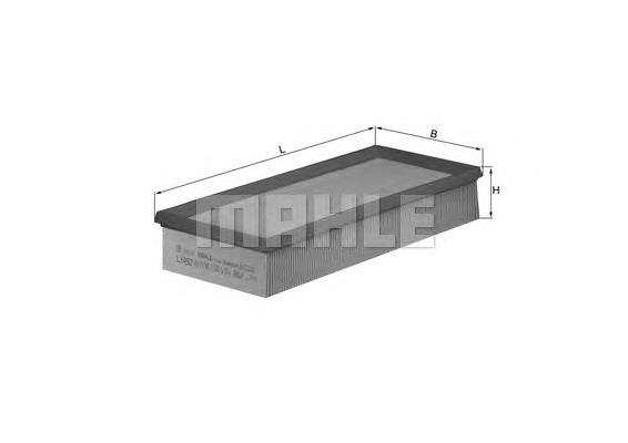 Повітряний фільтр LX492 Mahle Original