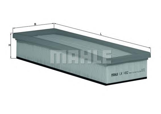 Фільтр повітряний Mahle Original LX1452