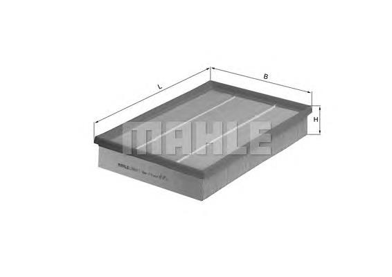 Повітряний фільтр LX4601 Mahle Original