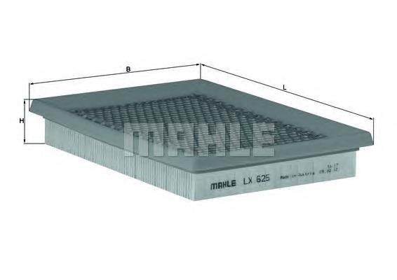 Фільтр повітряний Mahle Original LX625