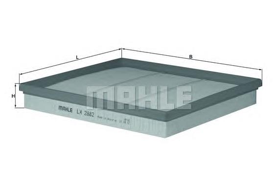 Повітряний фільтр LX2882 Mahle Original