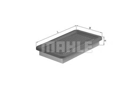 Купити LX542 Mahle Original Автомобільний фільтр повітря