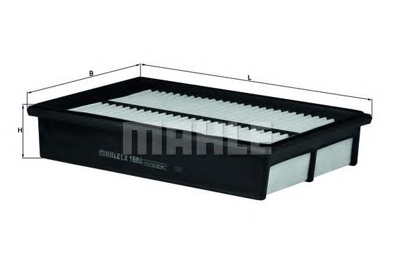 Елемент повітряного фільтра Mahle Original LX1688 ціна, від 6.68 USD
