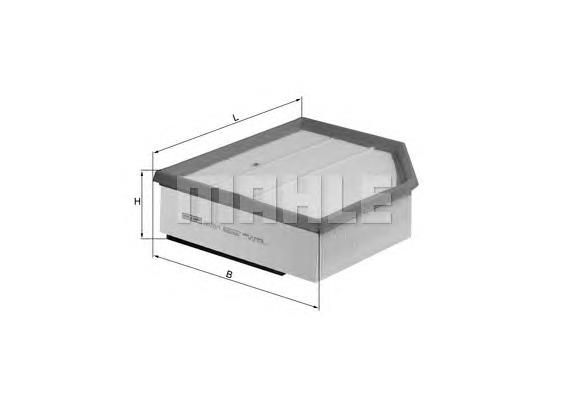 Повітряний фільтр LX12891 Mahle Original