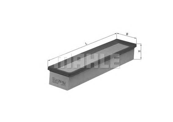 Купити LX1258 Mahle Original Автомобільний фільтр повітря
