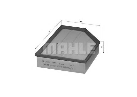 Фільтр повітряний Mahle Original LX1219