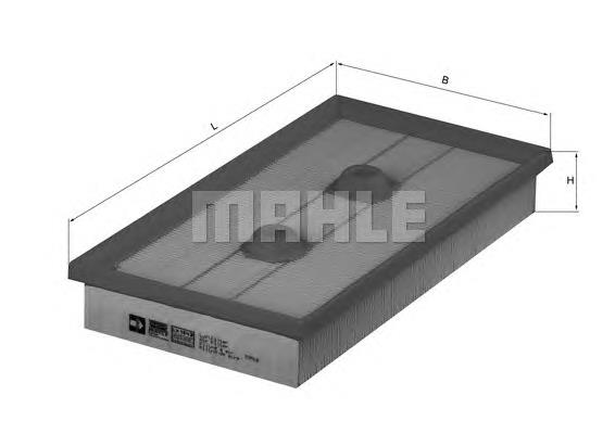 Елемент повітряного фільтра Mahle Original LX1643 ціна, від 14.63 USD