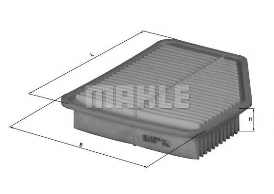 Повітряний фільтр LX1613 Mahle Original