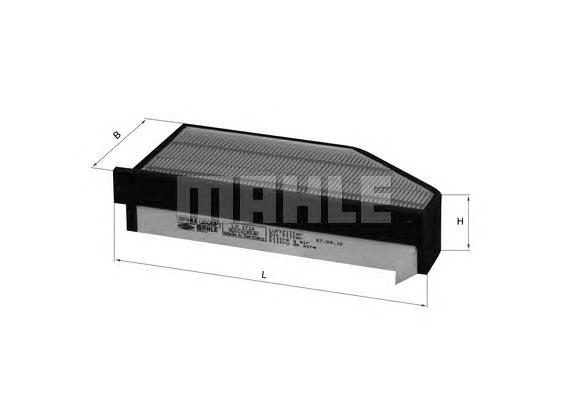 Фільтр повітряний LX1710 Mahle Original