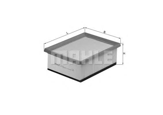 LX1568 Mahle Original Повітряний фільтр двигуна