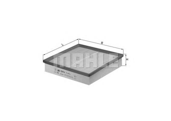 Фільтр повітряний Mahle Original LX946