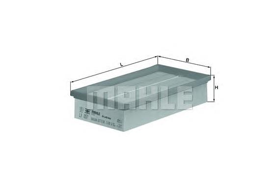 Елемент повітряного фільтра Mahle Original LX857 ціна, від 3.95 USD