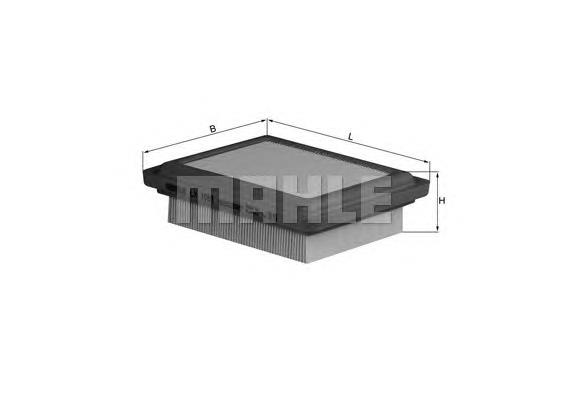 LX1061 Mahle Original Повітряний фільтр двигуна
