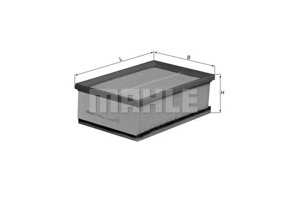 Фільтр повітряний Mahle Original LX1045