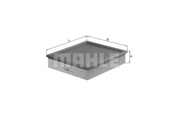 Купити LX980 Mahle Original Автомобільний фільтр повітря