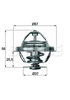  Mahle Original TX2071D ціна, від 19.70 USD