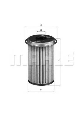 Фільтр паливний Mahle Original KX229D