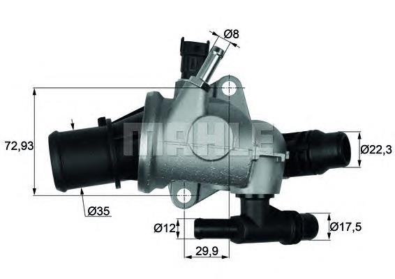 Автомобільний термостат Mahle Original TI15288 ціна, від 108.58 USD