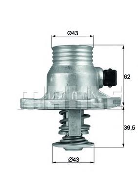 Автомобільний термостат Mahle Original TM11105 ціна, від 77.70 USD
