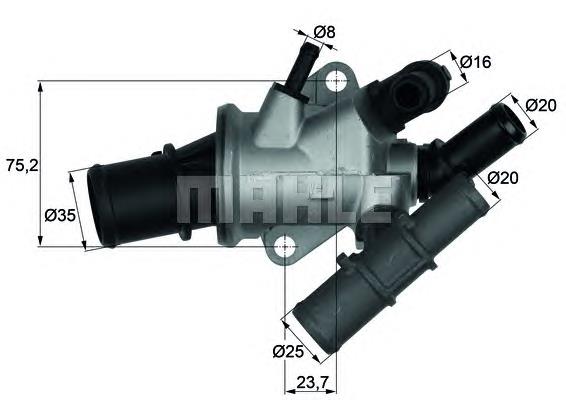 Термостат в зборі Mahle Original TI16588