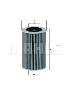 Масляний фільтр OX436D Mahle Original
