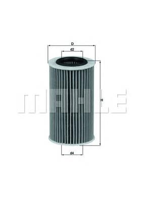 Фільтр масляний Mahle Original OX384D