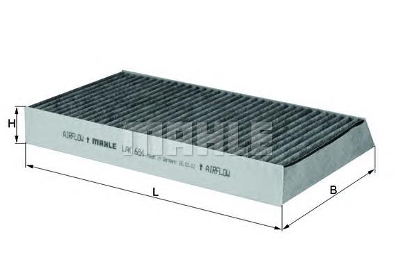 Фільтр салону LAK684 Mahle Original